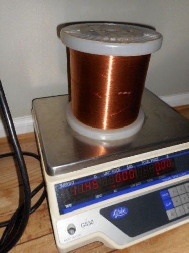 Over (11) pounds copper wire 34 awg gauge for sale