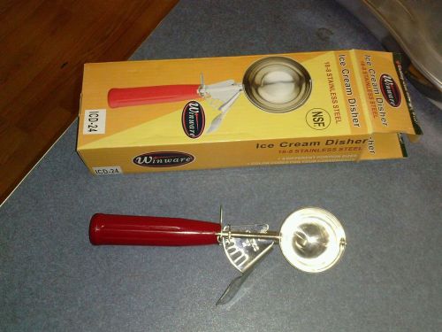 Ice Cream Disher, size 24, Red Lot of 2