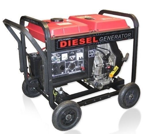 DG4LE 4000 Watt Portable Diesel Generator with Electric Start etq