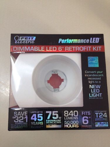 2 SETS OF 3 LED 6&#034; RETROFIT CANS (CANS ONLY)
