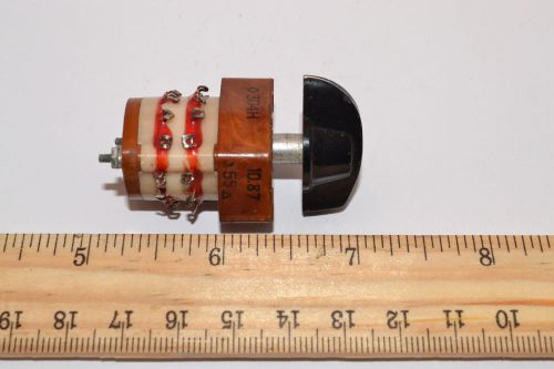 1x Rotary Hermetic Switch 2 Deck 3P4N 6P2N 2 / 4 Pole 3 / 6 Pos Russian USSR etc