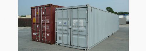 40&#039; high cube - cargo worthy steel shipping/storage containers - in dallas, tx for sale