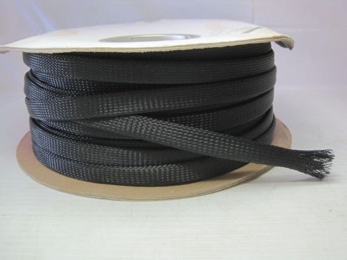 8399 1/2&#034; Expandable Nylon Wire Sleeving 1/2&#034; Wiring Black FREE Ship Conti USA