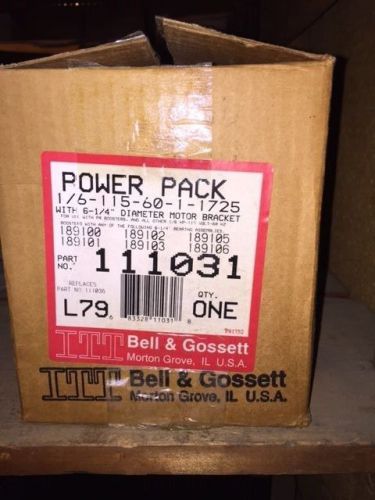 Bell and Gossett 111031 Power Pack