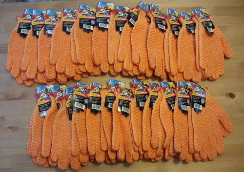 (38) - pvc coated knitted gloves utility garden yard fishing gloves wholesale for sale