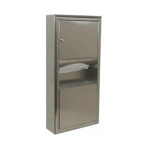 Bobrick Model B-3699 Paper Towel Dispenser/Waste Receptacle