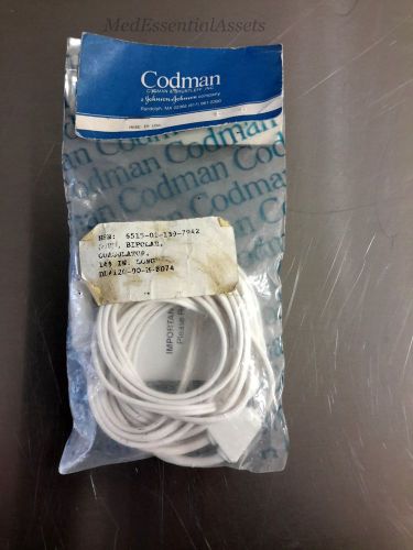 Codman 6515-01-139-7942 Reusable 144&#034; BiPolar Coagulator Cord ElectroSurgery OR