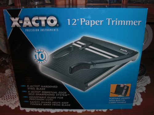 X-ACTO 12&#034; paper trimmer