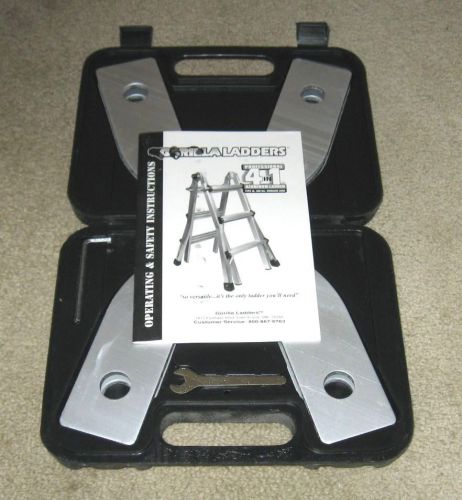 Gorilla aluminum ladders 4 in 1 static hinge kit w/ storage case- free shipping for sale