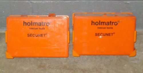 2 Holmatro Secunet Airbag Restraint Kits Rescue Tool Extrication New Unused