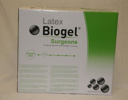 Lot of (50) 30470-01 Latex Biogel Surgeons Gloves Size 7 exp 05/17