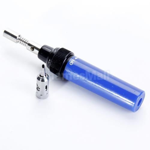 Cordless butane gas soldering iron pen shaped tool kit for sale