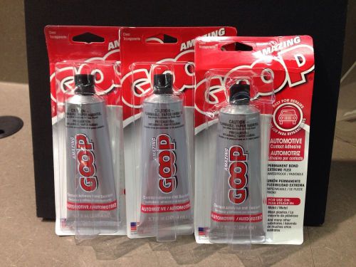 AMAZING GOOP 3.7 FL OZ AUTOMOTIVE ADHESIVE GLUE - 3 TOTAL