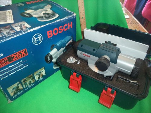 Bosch GOL26 Automatic Optical Level 330Ft 26X Magnification NEW Never Used