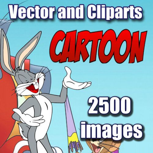 Cartoon Disney Warner Vector Clipart for Corel Draw