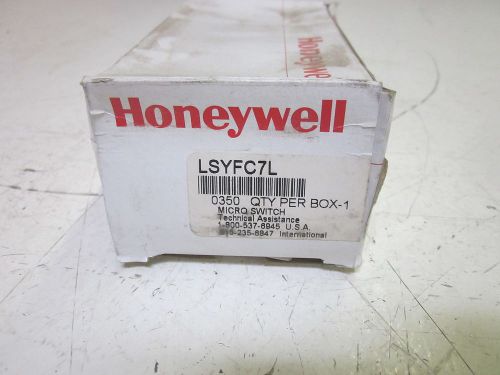 HONEYWELL LSYFC7L LIMIT SWITCH *NEW IN A BOX*