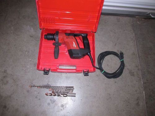 HILTI TE-5 sds-plus  115V/AC  hammer drill kit   NICE   (364)