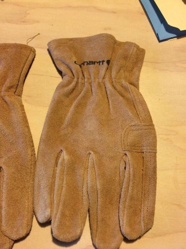 Carhartt Fencer Leather Gloves Unworn Mens Work Glove Large New