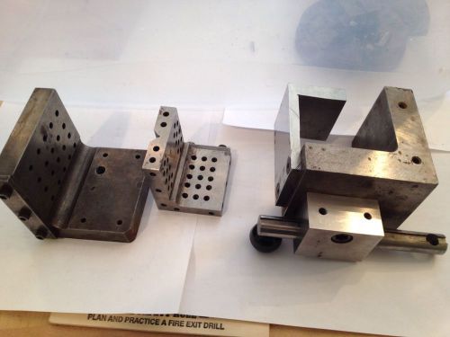Machinist angle blocks precision tool step plate for sale