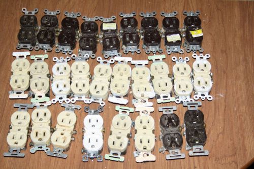 Lot of 27 Used Electrical Outlets