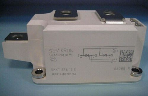 (1PER) SKKT273/16E  Semiconductor, Power Thyristor, 1600V, 274A, SEMIP Semikron