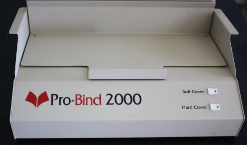 Pro-bind 2000 professional thermal binding machine for sale
