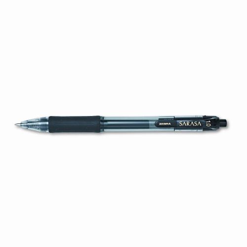 Zebra Pen Corporation Sarasa Retractable Gel Pen, Bold, 12/Pack