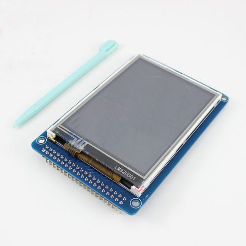 3.2&#034;inch TFT LCD Display module + touch panel &amp; SD card cage for Arduino New
