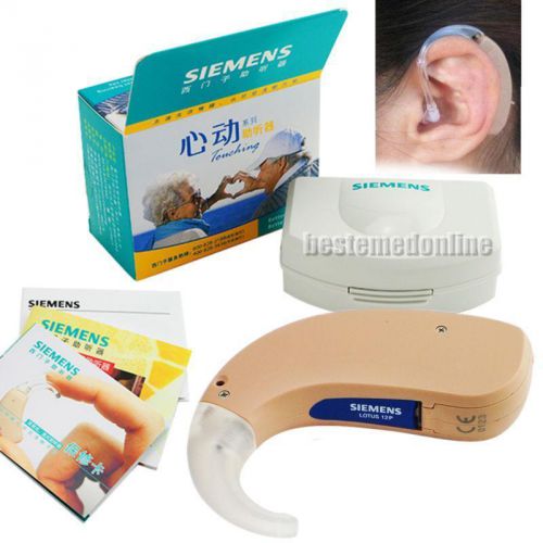 Siemens lotus 12p digital bte hearing aid for severe-profound loss 400146 for sale