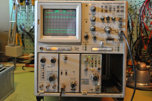 Tektronix 7514 Oscilloscope, Split Screen CRT Storage, Original Ex-Tek Owner