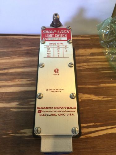 Namco controls snap lock limit switch ea700-60162 ea70060162 *nsnb for sale