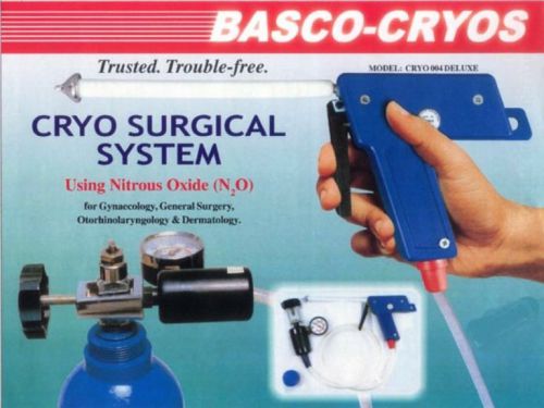 BASCO CRYO SURGICAL GUN USING NITROUS OXIDE FOR SURGERY (N2O), CRYO SURGICAL BJH