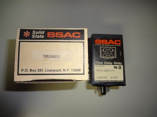 SSAC ABB TRM120A1Y1 RELAY 10 AMPS BRAND NEW 