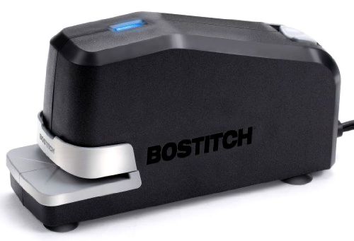 Bostitch Impulse 25  No-Jam Electric Stapler, Full-Strip, Black (02210)