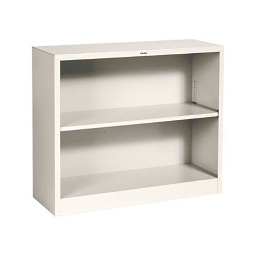 2-shelf Bookcase 34-1/2&#034;w Putty Office Work Medical Business Furniture C633046