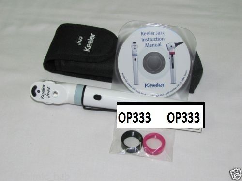 Keeler Jazz LED Pocket Ophthalmoscope with Handle in Pouch Free Shipping