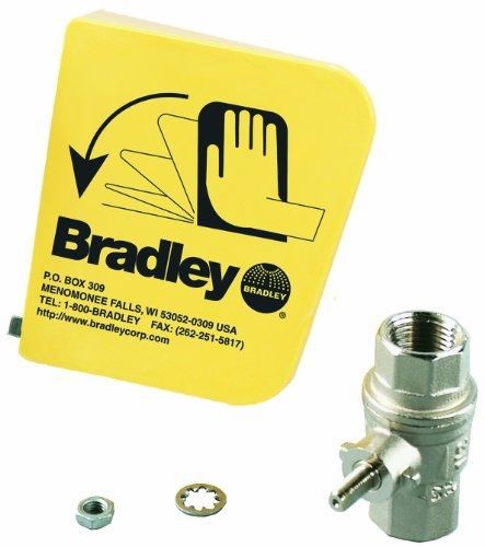 Bradley s45-122 2 piece ball valve plastic handle set for sale