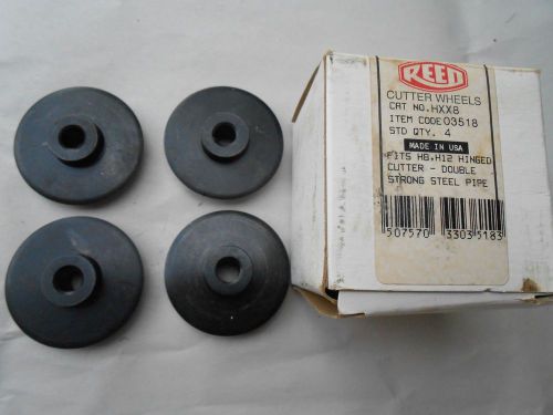 Reed 03518 5/8&#034; Hinged Cutter Wheel (HXX8) set of 4