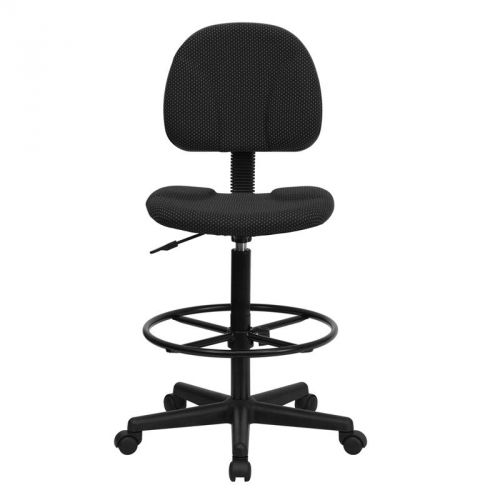 Black  Ergonomic Drafting Chair Adjustable Range 22.5&#039;&#039;-27&#039;&#039;H or 26&#039;&#039;-30.5&#039;&#039;H