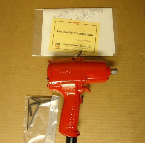 Pneumatic Pulse Impact Wrench 1/2&#034; Square Drive NPK NPW-100PTS