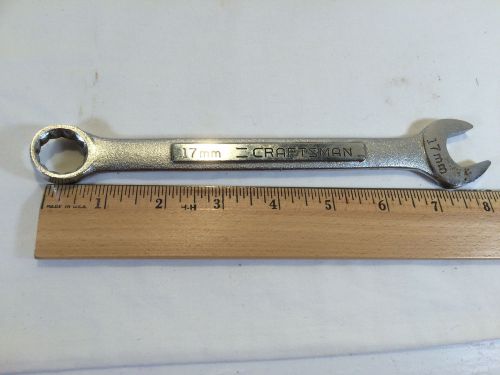 Craftsman 17 mm combination wrench  42929 craftsman for sale