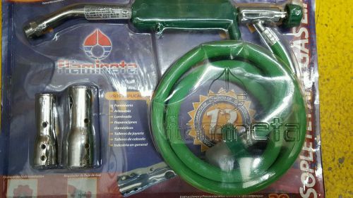PORTABLE PROPANE WEED TORCH BURNER WITH NOZZLES