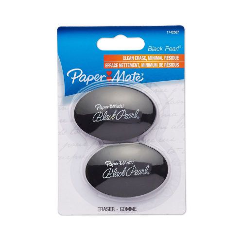 Paper Mate Black Pearl Premium Erasers (1742567) 1-Pack