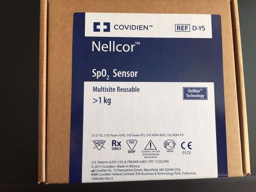 Nellcor D-YS Multisite Reusable SpO2 Sensor (Brand New)
