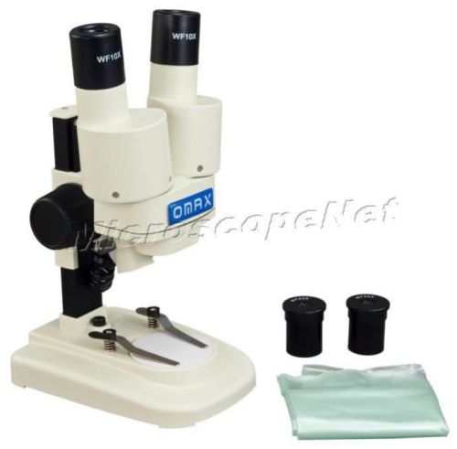 20x-40x Upright Binocular Stereo Microscope w LED Light