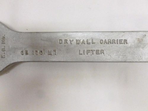 GOLDBLATT DRYWALL CARRIER &amp; LIFTER-05 170 M7-Cast Aluminum-Unused-Carpentry Wall