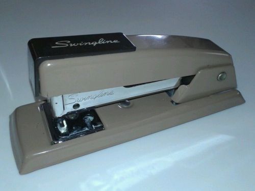 Vintage Swingline Stapler Model# 711 Two Tone Brown Made in the USA