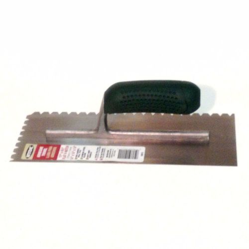 Hyde, 11&#034;x4 1/2&#034; flat v-notch adhesive trowel, 19015, 079423190153 for sale
