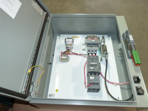 BBI Pump Control Panel Size 2 15HP@480V FLNG, CB,HOA,STRT,CPT N4/12 1yr Warranty