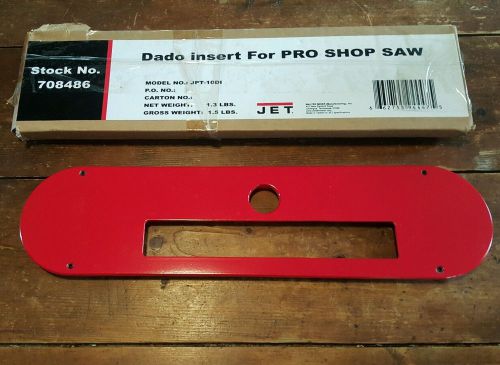 JET JPT-10DI, Dado Insert For Pro Shop Saw 708486 NEW